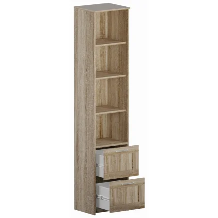 Стеллаж Сириус 2 ящика 39х190 дуб сонома