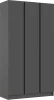 Шкаф 3-х створчатый Келвин 1200 графит
