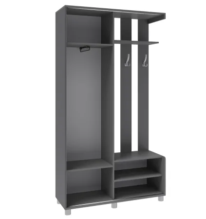 Прихожая Ларго-2 графит серый