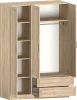 Шкаф 3-х дверный с ящиками Лотос 8.031 дуб сонома Шкаф 3-х дверный с ящиками Лотос 8.031 дуб сонома