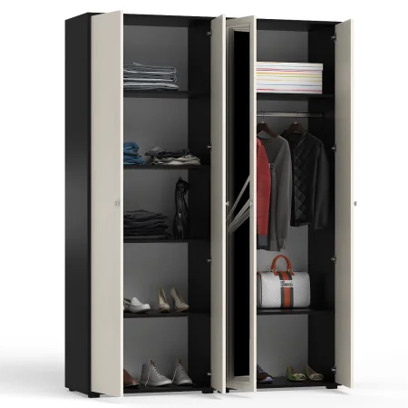 Шкаф 4-х створчатый Камелия венге/дуб лоредо