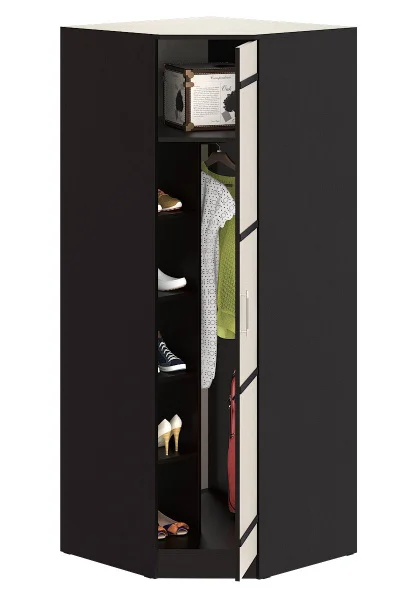 Шкаф угловой Сакура венге/дуб лоредо Шкаф угловой Сакура венге/дуб лоредо