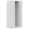 Шкаф Пегас 2 двери сборные белый
