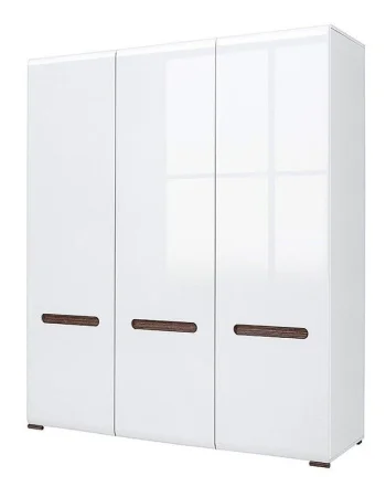 Шкаф Ацтека SZF3D/21/18 белый глянец