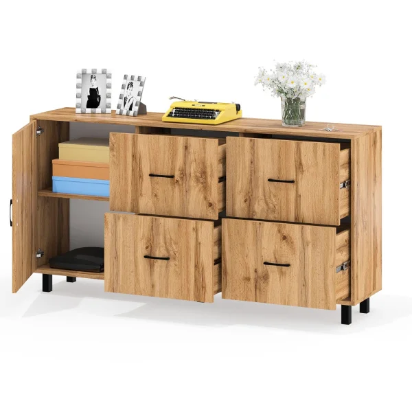 Комод 125-1704 дуб вотан Комод 125-1704 дуб вотан