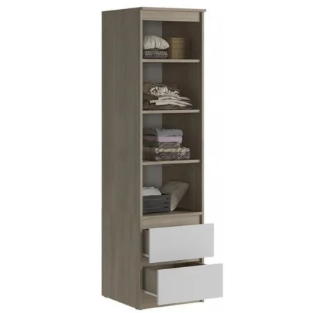 Пенал Челси дуб сонома/белый глянец