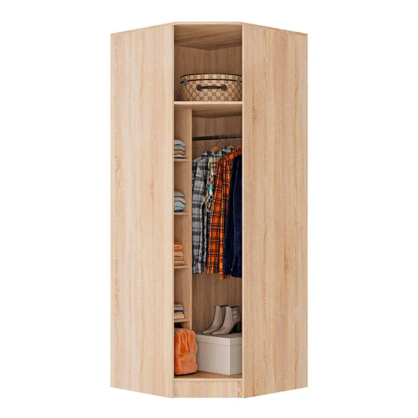 Шкаф угловой Сакура дуб сонома/белый Шкаф угловой Сакура дуб сонома/белый