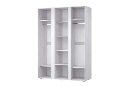 Шкаф распашной Бетти анкор светлый/бетонный камень