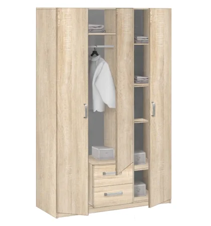 Шкаф 3-х дверный Село С 5.14 дуб сонома