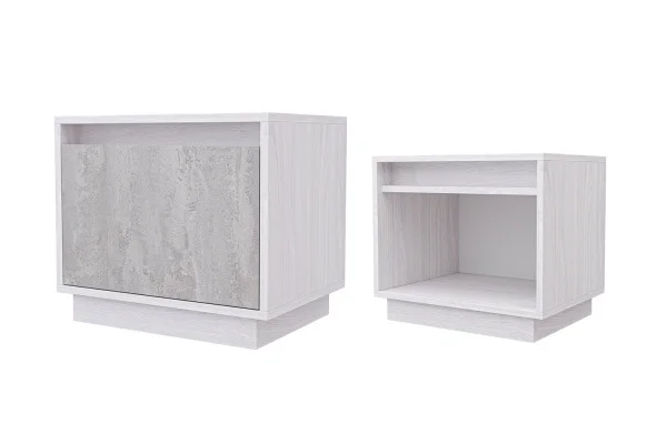 Спальня Бетти анкор светлый/бетонный камень