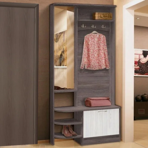 Прихожая Саша-13 ясень анкор темный/ясень анкор светлый Прихожая Саша-13 ясень анкор темный/ясень анкор светлый