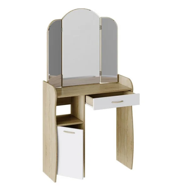 Стол туалетный София Т1 дуб сонома/белый Стол туалетный София Т1 дуб сонома/белый