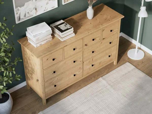 Комод 8 ящиков Кымор светло-коричневый Комод 8 ящиков Кымор светло-коричневый