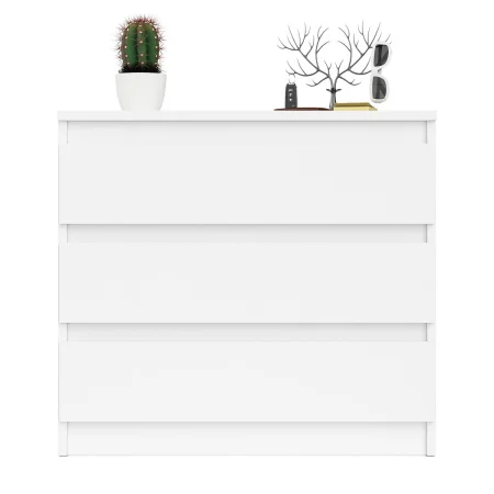 Комод три ящика МК 800.1 белый