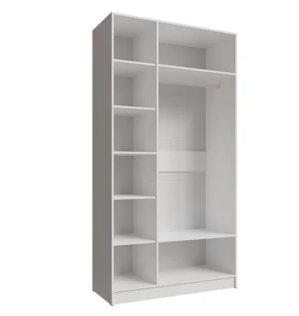 Шкаф Мадрид 1,2 без зеркала белый