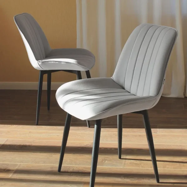 Стул Канцлер серый софт (2 шт) Стул Канцлер серый софт (2 шт)