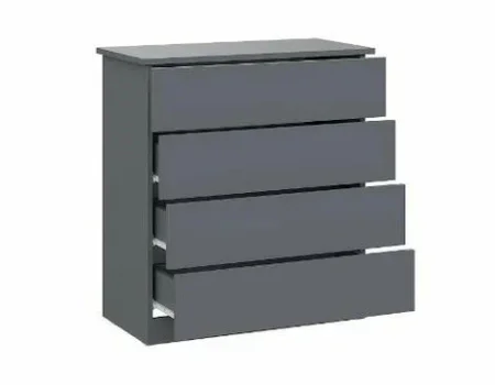 Комод КМ-4 графит серый