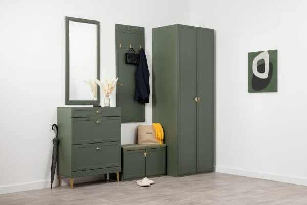 Вешалка Марион 16.552 дымчатый зеленый/олива шагрень