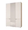 Шкаф 3-х створчатый Анталия дуб сонома/белый софт