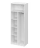 Шкаф распашной Берген ШК-800 белое дерево
