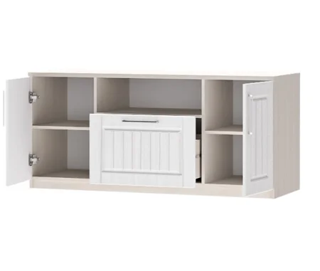 Тумба высокая Аллегро-9 Прованс бодега белая/сандал белый