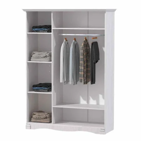 Шкаф 3-х дверный для одежды и белья Ольга-1Н белый экспо/анкор светлый