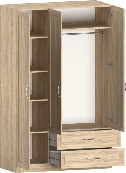 Шкаф 3-х дверный Классика 7.31 дуб сонома