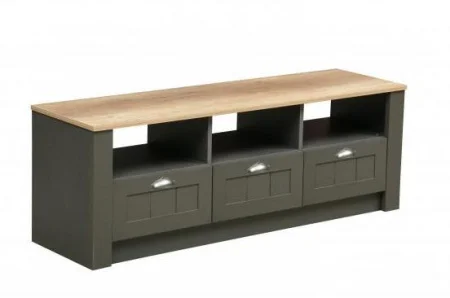 Тумба под ТВ Прованс 37.09 диамант серый