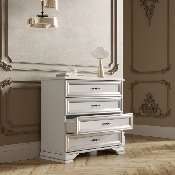 Комод Кентаки KOM4S белый Комод Кентаки KOM4S белый