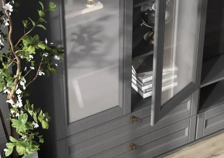 Модульная гостиная Престиж-1 графит