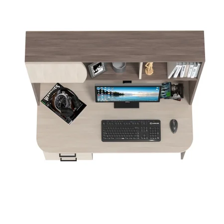 Стол рабочий Сигма 6-0606 бодега тёмный/бодега светлый