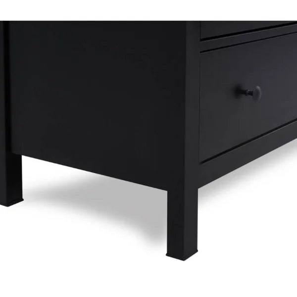 Комод 6 ящиков Кымор черный Комод 6 ящиков Кымор черный