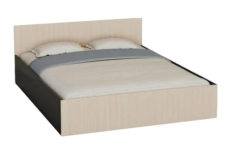 Кровать Бася венге/дуб беленый