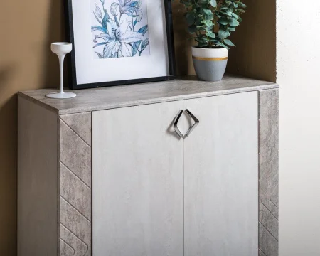 Комод Амели 13.107 шёлковый камень/бетон чикаго беж Комод Амели 13.107 шёлковый камень/бетон чикаго беж