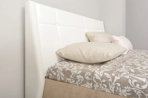 Кровать Муссон 11.28 с подъемным механизмом белый/дуб эндгрейн элегантный Кровать Муссон 11.28 с подъемным механизмом белый/дуб эндгрейн элегантный