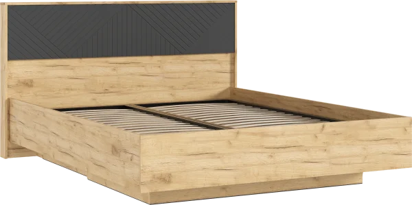 Кровать парящая Флэш 1,6 браш графит/дуб крафт Кровать парящая Флэш 1,6 браш графит/дуб крафт