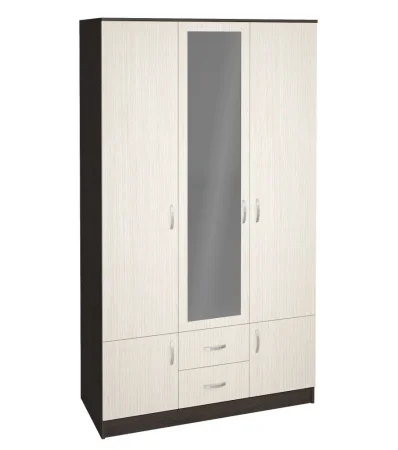 Шкаф Ронда ШК-3 венге/дуб белфорт