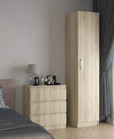 Шкаф 1-дверный Лотос 8.01 дуб сонома