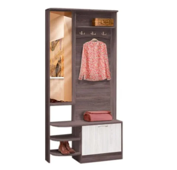 Прихожая Саша-13 ясень анкор темный/ясень анкор светлый Прихожая Саша-13 ясень анкор темный/ясень анкор светлый