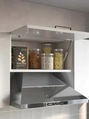 Кухня Дуся 1.6 белый/дуб бунратти