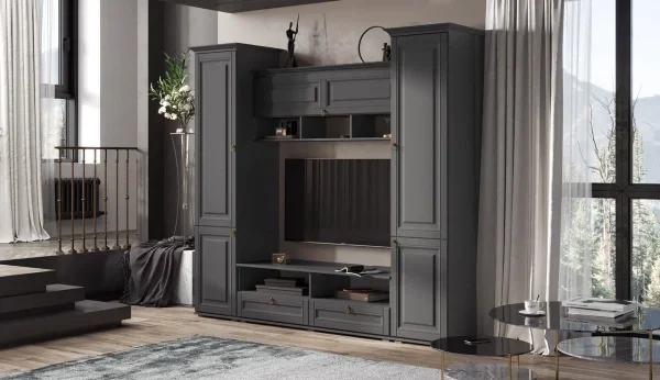 Пенал Престиж-1 графит