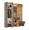 Модульная прихожая Сафари дуб крафт золотой/графит