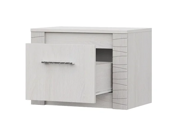 Тумба прикроватная Гамма-20 ясень анкор светлый/сандал светлый Тумба прикроватная Гамма-20 ясень анкор светлый/сандал светлый