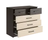Комод Вега К-04 венге/дуб молочный