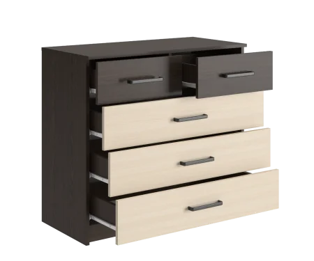 Комод Вега К-04 венге/дуб молочный