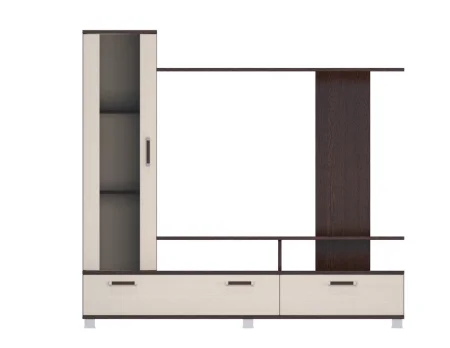 Стенка Соло-6 венге/дуб молочный