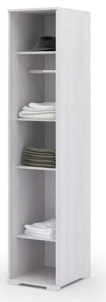 Шкаф Сальма ШК 021 анкор/белый глянец