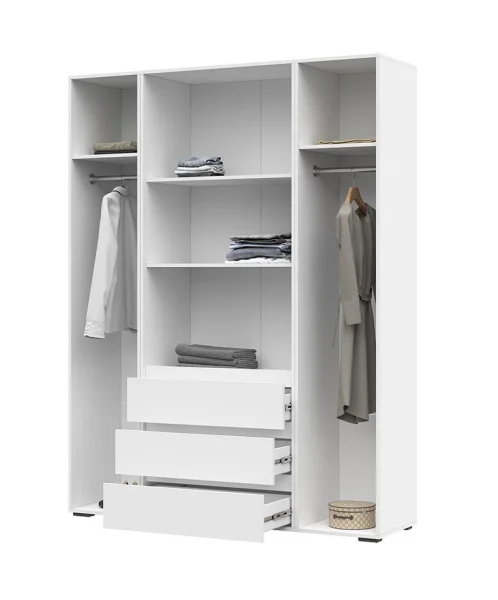 Шкаф 4-х створчатый Хелен ШК-05 белый