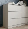 Комод шесть ящиков Мори МК 1206 сатин
