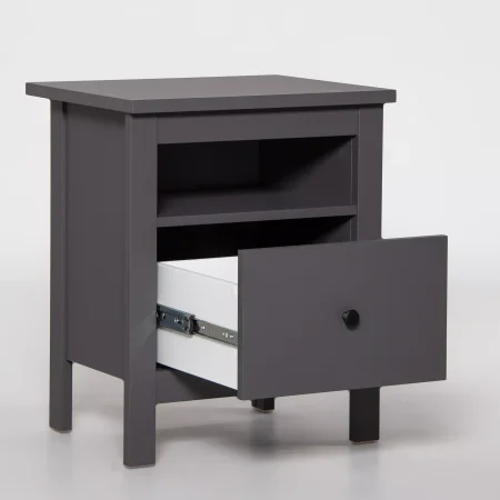 Тумба прикроватная Сага серая
